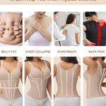 Corsé Shapshe® con Cremallera – Control de Abdomen y Moldeador de Cintura